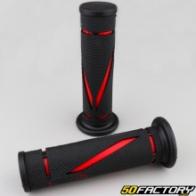 Black and red Run Basic grips