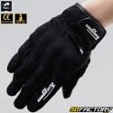 Gloves Furygan Jet Kid 3O CE Approved Motorcycle Black and White