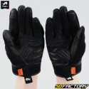 Gloves Furygan Jet Kid 3O CE Approved Motorcycle Black and White