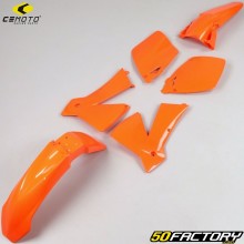 Kit plastiques KTM SX 125, 200, 400 (2001 - 2002)... CeMoto orange