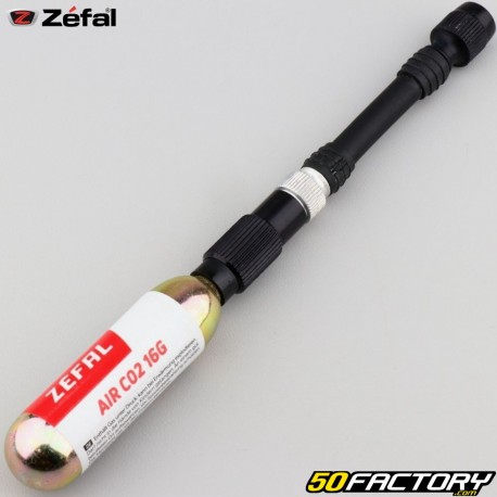 CO2g inflator with Zéfal bicycle type adapter EZ Control FC