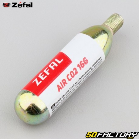 Cartucho roscado CO2 16g Zéfal