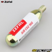 Cartouche filetée CO2 16g Zéfal