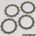 Clutch lined discs Derbi  50