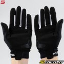 Guantes de calle Five Globe Evo CE aprobado en blanco y negro