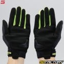 Street gloves Five Globe Evo CE approved black and fluo yellow
