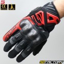 Street gloves Five RS-C CE approved black and red