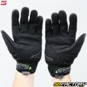 Street gloves Five RS WP approved black and fluorescent yellow CE