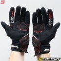 Gants street Five TFX Air homologués CE noirs