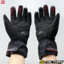 Guantes de invierno Five WFX2 WP CE aprobado negro y rojo