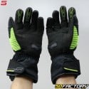 Guantes de invierno Five WFX2 WP CE aprobado negro y amarillo fluorescente