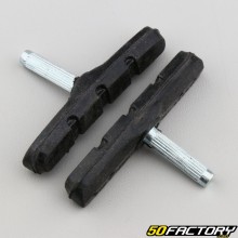 Bicycle Brake Pads V-Brake, Symmetrical Cantilever 70 mm (without threads)