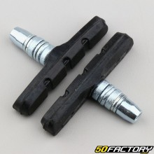 Bicycle Brake Pads V-Brake, Symmetrical Cantilever 70 mm (with threads)