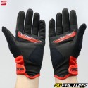 Gloves cross Five E-3 Evo CE approved motorcycle red