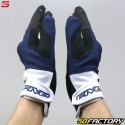 Handschuhe cross Five E-3 Evo CE-geprüftes blaues Motorrad