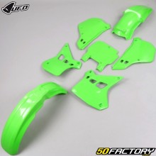 Kawasaki KX XNUMX kit de plástico (XNUMX - XNUMX) UFO  verde