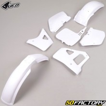 Kit de plastico Yamaha YZ125, 250 (1989 - 1990) UFO color blanco