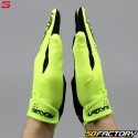 Luvas cross Five MXF4 Mono neon amarelo