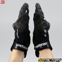 Street gloves Five SF3 CE approved black and white