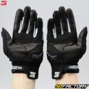 Street gloves Five SF3 CE approved black and white