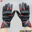 Gloves Five RFX Sport black and red CE approved