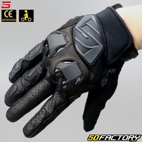 Guantes de calle Five SF3 CE aprobado negro