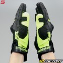 Street gloves Five SF3 CE approved black and fluorescent yellow