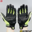 Street gloves Five SF3 CE approved black and fluorescent yellow