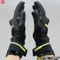 Handschuhe Five RFX Sport CE-geprüft schwarz und fluoreszierend gelb