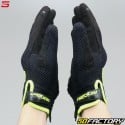 Street gloves Five RS5 Air CE approved black and fluorescent yellow