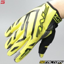 Gloves cross  Five MXF Pro Rider S yellow