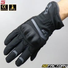 Children&#39;s winter gloves Five WFX3 WP CE Approved Motorcycle Black