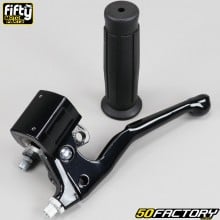 Complete left brake handle MBK 51, Motobécane AV88... (old model) Fifty