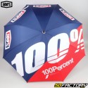 100% Offizieller blauer und roter Regenschirm