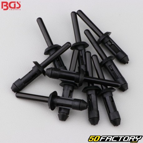 Rivetti in plastica BGS 6.6x17.2 mm (set di 10)