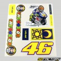 Stickers VR46 24x20 cm (planche)