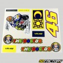 Stickers VR46 24x20 cm (planche)