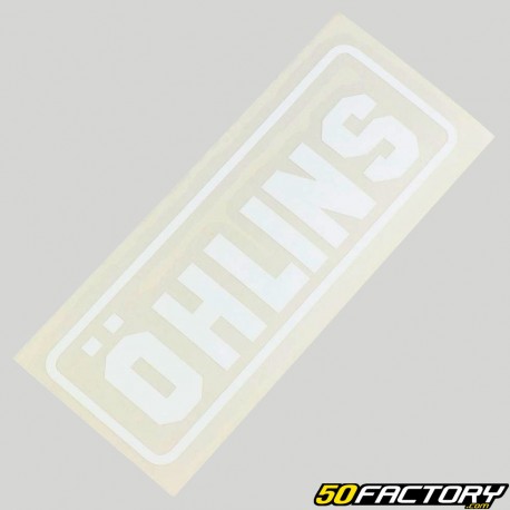 Sticker Ã–hlins 9.5x3.5 cm white