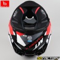 Capacete integral MT Helmets Thunder 4 SV Fade 0 branco, preto e vermelho