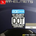 Casco integrale MT Helmets Thunder 4 SV Solido 7 blu opaco