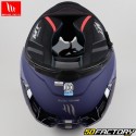 Capacete integral MT Helmets Thunder 4 SV Sólido 7 azul fosco