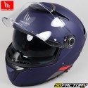 Integralhelm MT Helmets Thunder  XNUMX SV Solid XNUMX mattblau