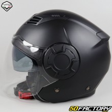 Vito Isola matt black jet helmet