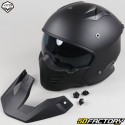 Modular helmet with visor Vito Bruzano matte black
