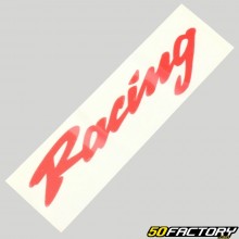 Sticker Racing 3.5x14 cm red