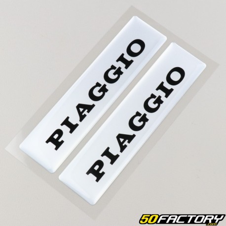 Aufkleber Piaggio 3D 11.5x2.7 cm (Satz 2 Stück)
