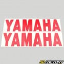 Pegatinas Yamaha 32x7.5 cm rojas