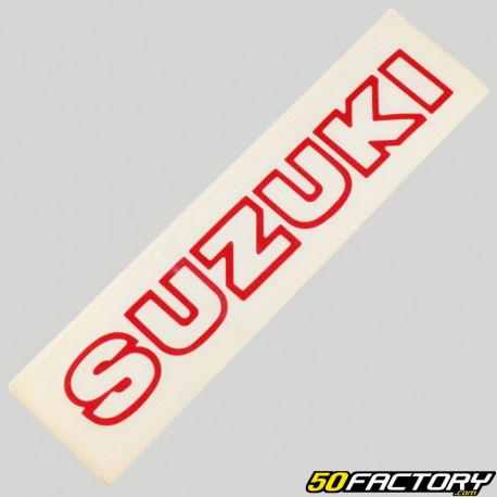 Pegatina Suzuki 19 cm rojo