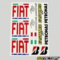 Adesivi Fiat, Petronas... 34x24 cm (foglio)