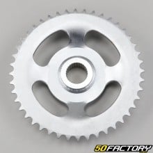 Rear sprocket 44 teeth steel 420 Aprilia RS 50 single arm, AF1 Futura  50